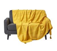 Jeté de lit ou de canapé Rajput Jaune 255 x 360 cm