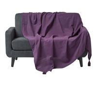 Jeté de lit ou de canapé Rajput Violet 150 x 200 cm