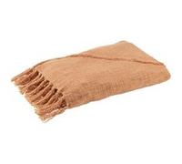 Jeté de Lit Pompons Amalia 56x190cm Corail G