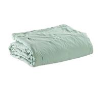 Jeté de lit Tika opaline 240 x 260 cm Vivaraise.
