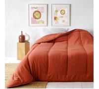 Jeté de lit uni Terracotta 180x240 cm