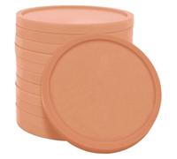 Jetons de buvette en plastique recy ombiCraft orange pastel - Ø29 mm - 3000 pièces