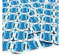 Jetons événementiels séparables Combicraft bleu - 10 000 pièces