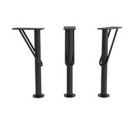 Jeu 2 pieds DEVA NOIR Hauteur 230 mm - SALGAR 84129