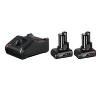 Jeu chargeur et batteries 12 V 6 Ah lithium-ion Bosch
