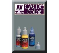 Jeu Coloré Chaîne De Maille Argentée 72053 Peinture Acrylique VALLEJO