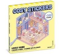 Jeu créatif Janod Cosy Stickers Lovely Home Multicolore