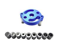 Jeu d ' outils de positionnement de trous, gabarit de, Blue | Outil de positionnement de trous polyvalent avec pieds de réglables pour le travail du bois, corps en
