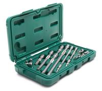 Jeu d'accessoires et de rallonges Sata 16 pièces 1/4", 3/8"