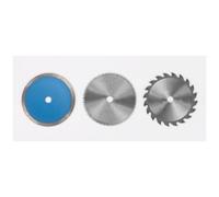 Jeu de 6 disques - 85 x 10 mm - 2 x disques diamant - 2 x lames HSS 1,6mm, 2x lame HW 1,6mm
