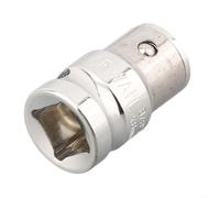 Jeu d'adaptateurs de douille à cliquet pour entraînement 1/4, 3/8 et 1/2" avec porte-embout hexagonal (1/4 x 1/4 (3/8 x 8 mm)