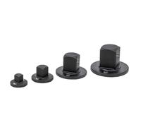 Jeu d'adaptateurs de douilles à profil bas pour espaces restreints, jeu d'inserts réducteurs d'entraînement en acier inoxydable de 4 pièces, 1"x3/4", 3/4"x1/2", 1/2"x3/8",