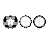 Jeu d'adaptation ZF 80 pour moteur diamètre Ø 50