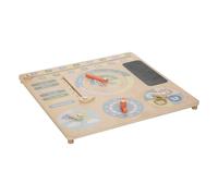 Jeu D'apprentissage Calendrier En Bois - Izes Marron TU
