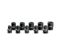 Jeu de 10 clés à douilles 1/2" antichoc METABO