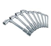 Jeu de 10 clés à pipe 6x6 pans 7 à 19 mm Mob 9015000201