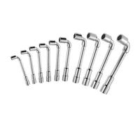 Jeu de 10 clés à pipe 8 à 19mm Expert E117387
