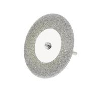 Jeu de 10 disques diamantés 20 à 50 mm avec 2 bielles | Disque plat multi-tailles, accessoire abrasif for la coupe du verre et du métal(20mm)
