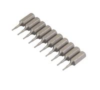 Jeu de 10 embouts TX40 hex L. 25 mm Silverline