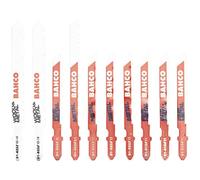 Bahco 91-METAL-10P Jeu de lames de scie sauteuse pour métal, 10 pcs 1 set