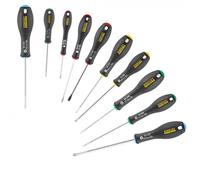 Jeu de 10 tournevis STANLEY FATMAX électricien + mécanicien - phillips + pozidriv + torx
