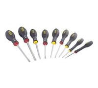 Jeu De 10 Tournevis - Stanley Fatmax - Fmht65439-0 - Electricien + Mecanicien + Phillips + Testeur Multicolore G