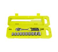 RYOBI - Coffret liquet 3/8" + Douilles - RHRS11PC - 11 Pièces, 90 Dents, Compatible LINK