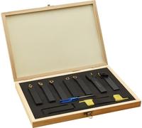 jeu de 12 burins de tournage avec plaquettes 16x16 mm 100 mm