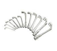 JEU DE 12 CLES A PIPE DEBOUCHEES 7 A 24 MM 6X6 PANS SAM OUTILLAGE - 94SDJ12