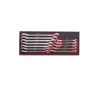 jeu de 12 cles mixtes a cliquet de 8 a 19 mm en module servante -