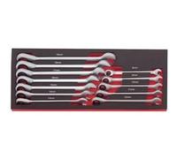 jeu de 12 cles mixtes a cliquet de 8 a 19 mm en module servante - Kroftools G