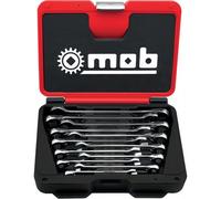 Jeu de 12 clés mixtes à cliquet en coffret MOB
