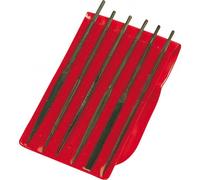 Jeu de 12 limes aiguilles mi-douces LBJ-16 avec trousse - sans manche SAM OUTILLAGE