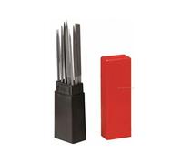 Facom AS.12LBP140T2A - 12 limes aiguilles - 140 mm - Boîtier rouge