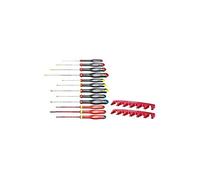 Facom Jeu de tournevis 12 pièces avec 2 supports – Quantité 1