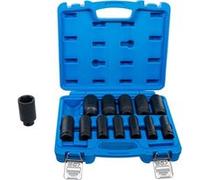 jeu de 13 douilles a choc longues 1/2 , cotes imperiales, aux pouces - Bgs Technic G