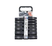 jeu de 13 douilles impact a chocs profondes 1/2 de 10 a 32 mm -
