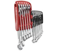 Facom Jeu de clés mixtes métriques Facom, têtes à 15°, en étui, 14 pcs. Quantité:1