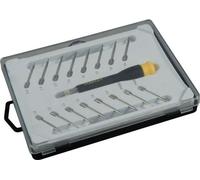 Jeu de 16 Micro Tournevis Multilames STANLEY, Fente, Phillips, Hexagonal, Torx, Acier Chrome Vanadium