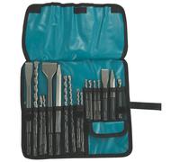 Jeu de 17 forets béton et burins Makita