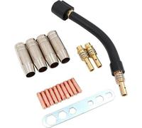 Jeu de 18 buses de soudage MIG, jeu de pièces d'usure pour torches de soudage MIG/MAG, adapté pour 15AK MB15