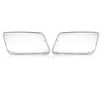 Jeu de 2 caches de phares en plastique transparent de rechange pour VW MK4 (1998-2004)