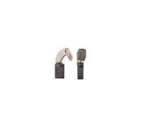Lot de 2 charbons réglables pour Makita. Dimensions : 5 x 8 x 11,5 mm.