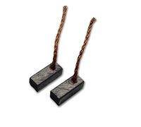 Jeu de 2 charbons pour moteur électrique 5 x 5 x 12.5