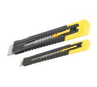 Lot de 2 cutters 9 et 18 mm sm - STANLEY - STHT10202-0