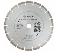 Jeu de 2 disques diamant carrelage et matériaux de construction Ø230 mm Bosch TS 2607019479