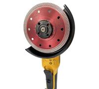 Jeu de 2 disques diamant de 125 mm, extra-fins, pour carreaux et pierres dures, épaisseur 1,4 mm
