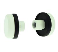 Jeu de 2 embouts pour poignée DIVA I II IV finition laqué blanc RAL9010 LA CROISEE DS DS6877-036