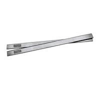 Jeu de 2 fers acier pour rabots 210x22x1,8 mm - SCHEPPACH 3902202701
