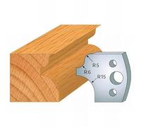 JEU DE 2 FERS PROFILES ACIER HT.40MM N°011-800.011 - LEMAN